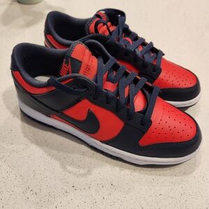 Nike Red and Navy Sneakers...Never Worn